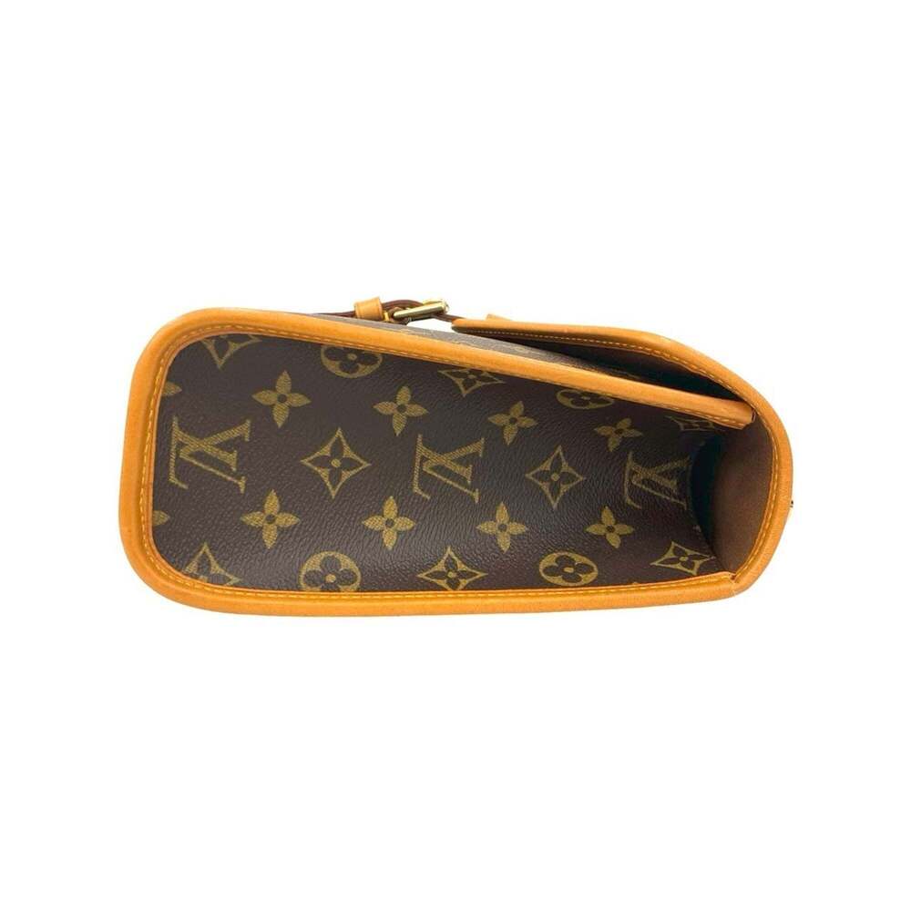 LOUIS VUITTON Brown Monogram Leather Shoulder Bag - Picture 6 of 10